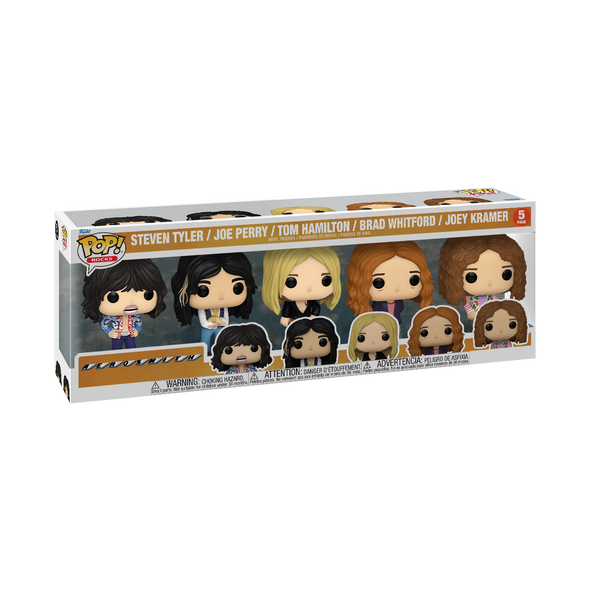 POP Rocks - Aerosmith 5-Pack Pop! Vinyl Figures