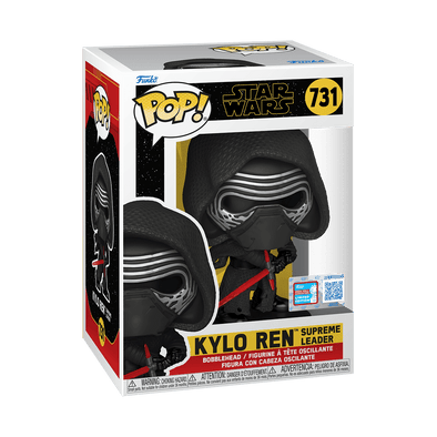 NYCC 2024 - Star Wars Kylo Ren (Supreme Leader /w Hood) Exclusive Pop! Vinyl Figure