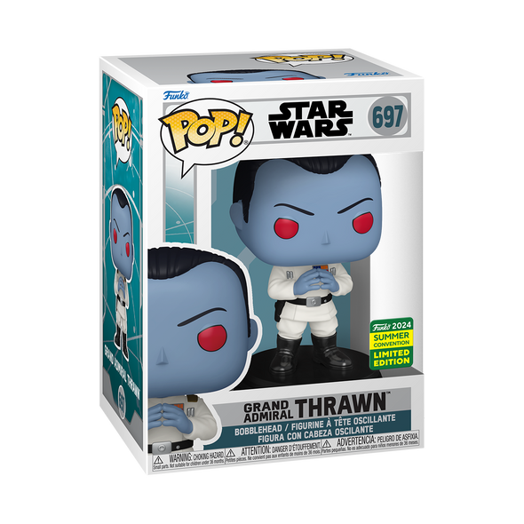 SDCC 2024 - Star Wars: Ahsoka - Grand Admiral Thrawn (Steepling) Exclusive Pop! Vinyl Figure