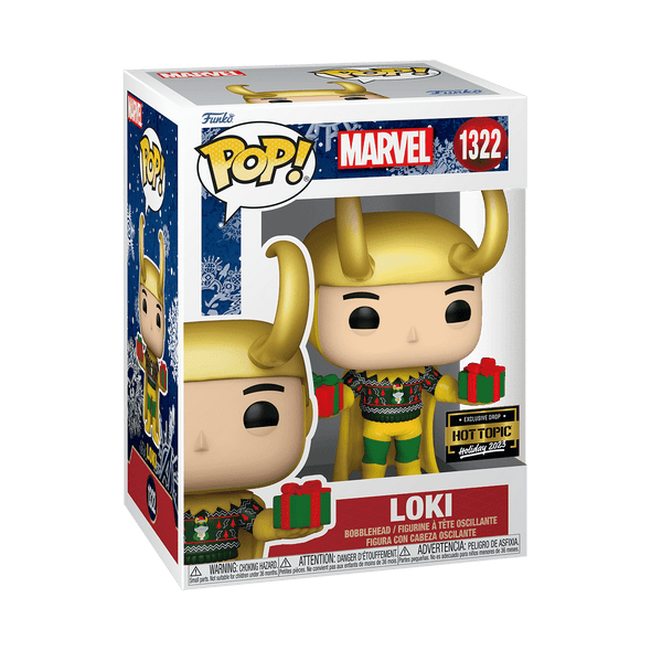 Marvel  - Loki in Ugly Sweater (Holiday 2023) Exclusive Pop! Vinyl Figure