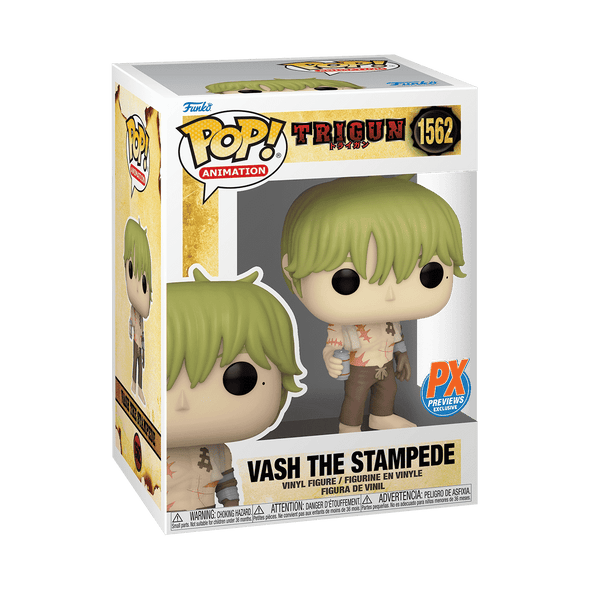 Trigun - Vash The Stampede (Shirtless) Exclusive POP! Vinyl Figure