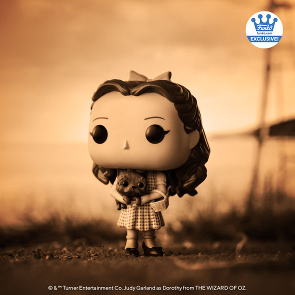 The Wizard Of Oz 85th Anniversary - Dorothy (with Toto) Sepia Exclusive Pop! Vinyl Figure