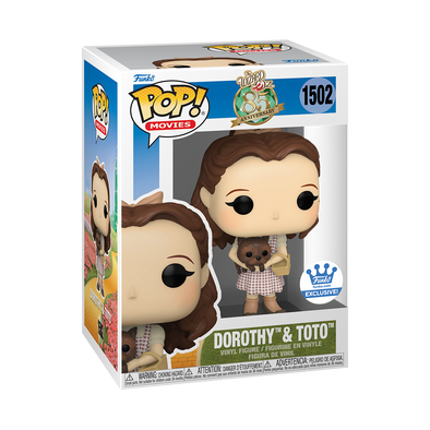The Wizard Of Oz 85th Anniversary - Dorothy (with Toto) Sepia Exclusive Pop! Vinyl Figure