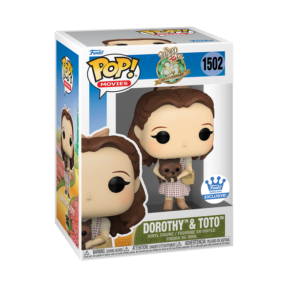 The Wizard Of Oz 85th Anniversary - Dorothy (with Toto) Sepia Exclusive Pop! Vinyl Figure