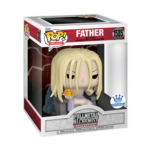 FullMetal Alchemist:Brotherhood - Father on Throne Exclusive Deluxe Pop! Vinyl Figure