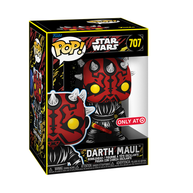 Star Wars: Retro Series - Darth Maul Exclusive Pop! Vinyl Figure