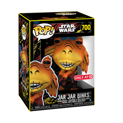 Star Wars: Retro Series - Jar Jar Binks with Boom Balls Exclusive Pop! Vinyl Figure