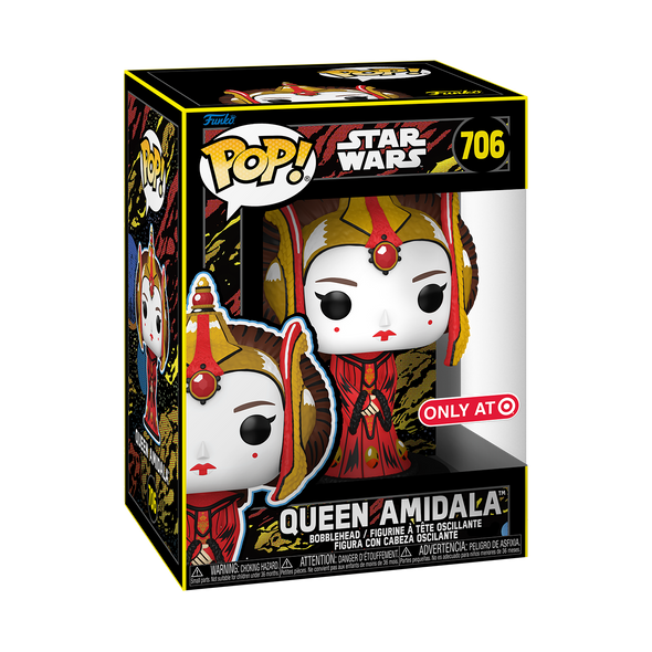 Star Wars: Retro Series - Queen Amidala Exclusive Pop! Vinyl Figure