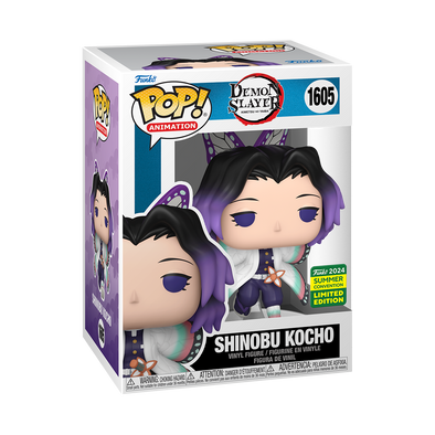 SDCC 2024 - Demon Slayer Shinobu Kocho (Running) Exclusive Pop! Vinyl Figure