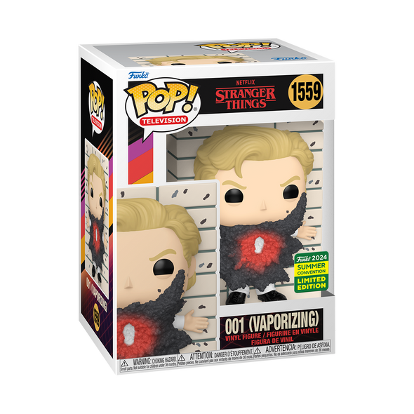 SDCC 2024 - Stranger Things 001 (Vaporizing) Exclusive Pop! Vinyl Figure