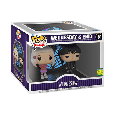 SDCC 2024 - Wednesday Series Wednesday Addams and Enid Sinclair Exclusive Pop! Vinyl Moment