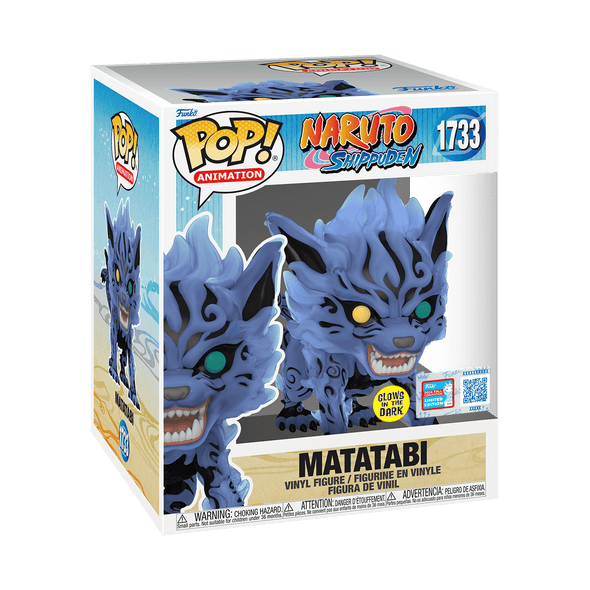 NYCC 2024 - Naruto Matatabi (Glow-In-The-Dark) Exclusive 6-inch Pop! Vinyl Figure