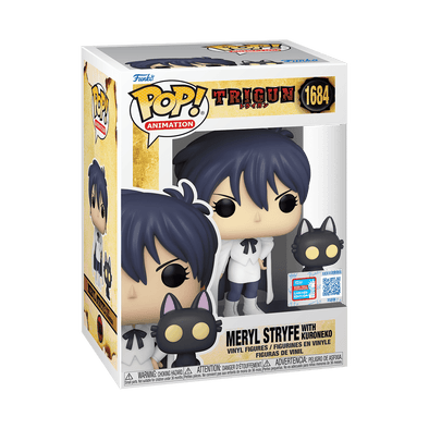 NYCC 2024 - Trigun Meryl Stryfe (/w Kuroneko) Exclusive Pop! Vinyl Figure