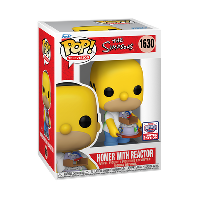 FunKon 2024 - The Simpsons Homer (with Reactor) Exclusive Pop! Vinyl Figure