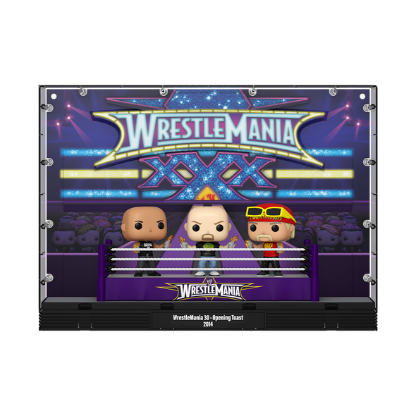 POP Moment - WWE WrestleMania XXX Opening Toast Deluxe Pop! Vinyl Figures