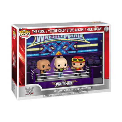POP Moment - WWE WrestleMania XXX Opening Toast Deluxe Pop! Vinyl Figures