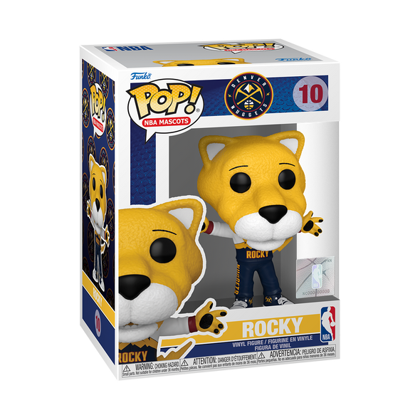 NBA Mascots - Denver Nuggets Rocky The Mountain Lion Pop! Vinyl Figure