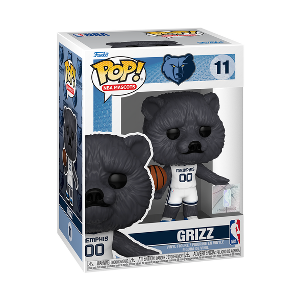 NBA Mascots - Memphis Grizzlies Grizz The Bear Pop! Vinyl Figure