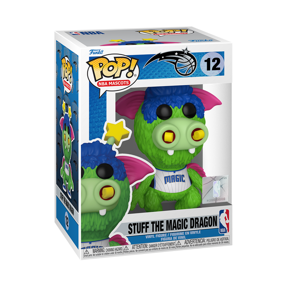 NBA Mascots - Orlando Magic Stuff The Magic Dragon Pop! Vinyl Figure