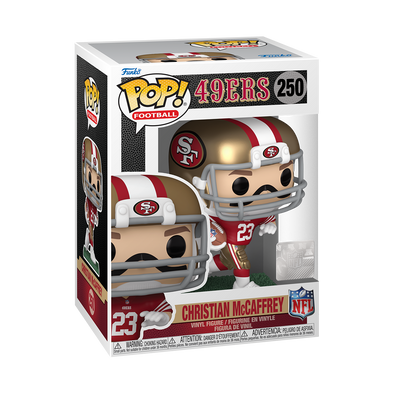 NFL - 49ers Christian McCaffrey (Home Uniform) Pop! Vinyl Figure