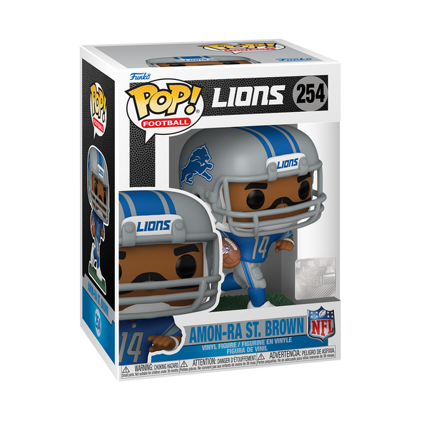 NFL - Lions Amon-Ra St. Brown (Home Jersey) Pop! Vinyl Figure