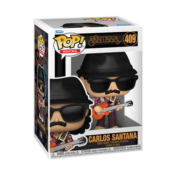 POP Rocks - Carlos Santana POP! Vinyl Figure