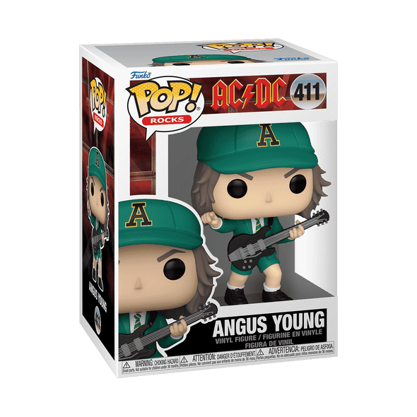 POP Rocks - AC/DC Angus Young (Green Outfit) POP! Vinyl Figure