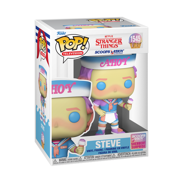 Stranger Things - Steve (Scoops Ahoy!) Pop! Vinyl Figure