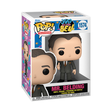 Saved By The Bell 30th Anniversary - Mr. Belding Pop Vinyl Figure