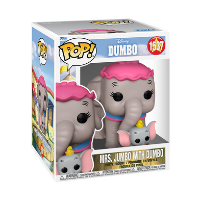 Disney Classics - Mrs. Dumbo (/w Dumbo) 6-Inch Pop! Vinyl Figure