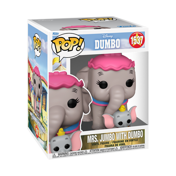 Disney Classics - Mrs. Dumbo (/w Dumbo) 6-Inch Pop! Vinyl Figure