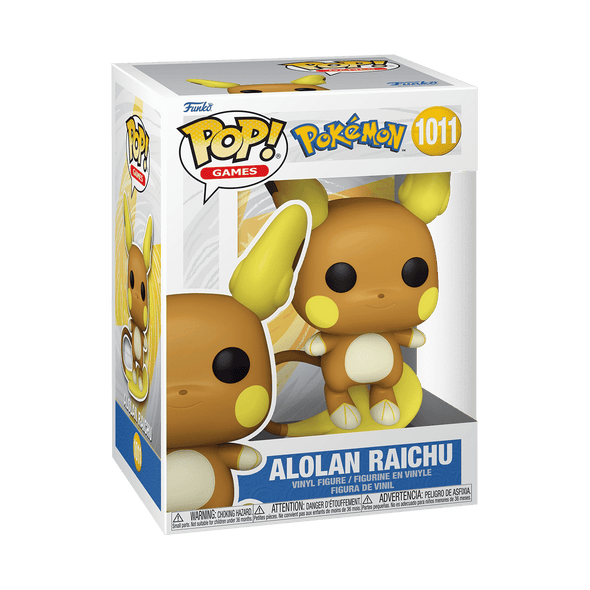 Pokemon - Alolan Raichu Pop! Vinyl Figure