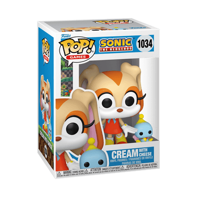 Sonic The Hedgehog - Cream with Cheese Pop! Vinyl Figure