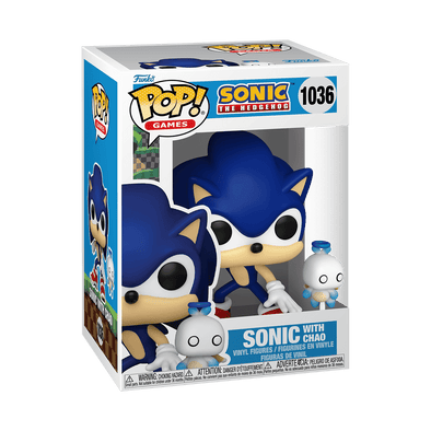 Sonic The Hedgehog - Sonic with Hero Chao Pop! Vinyl Figure