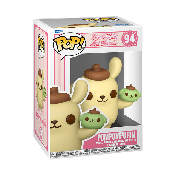 Sanrio Hello Kitty and Friends - Pompompurin (with Dessert) Pop! Vinyl Figure