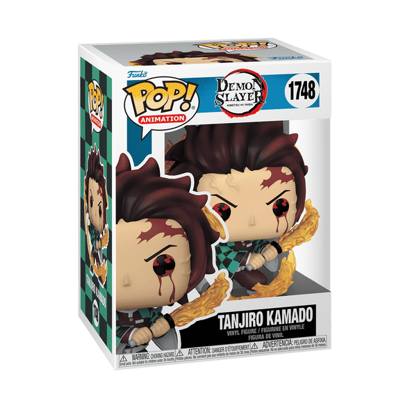 Demon Slayer - Tanjiro Kamado (Sun Breathing) Pop! Vinyl Figure