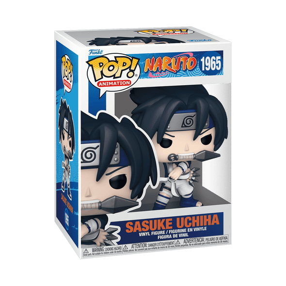 Naruto (Classic) - Sasuke Uchiha with Demon Wind Shuriken POP! Vinyl Figure