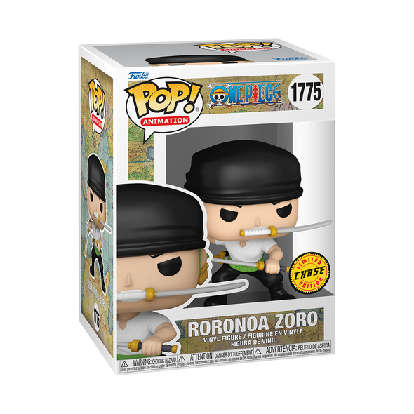 One Piece - Roronoa Zoro (Three Sword Style) Chase Pop! Vinyl Figure