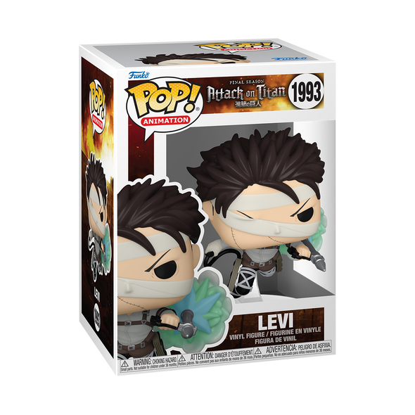 Attack on Titan - Levi with Bandages Pop! Vinyl Figure