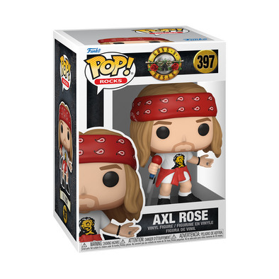 POP Rocks - Guns 'N Roses Axl Rose (/w Red Bandana) POP! Vinyl Figure