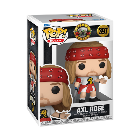 POP Rocks - Guns 'N Roses Axl Rose (/w Red Bandana) POP! Vinyl Figure