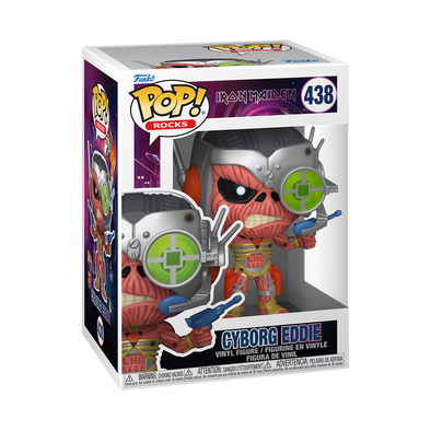 POP Rocks - Iron Maiden Cyborg Eddie POP! Vinyl Figure