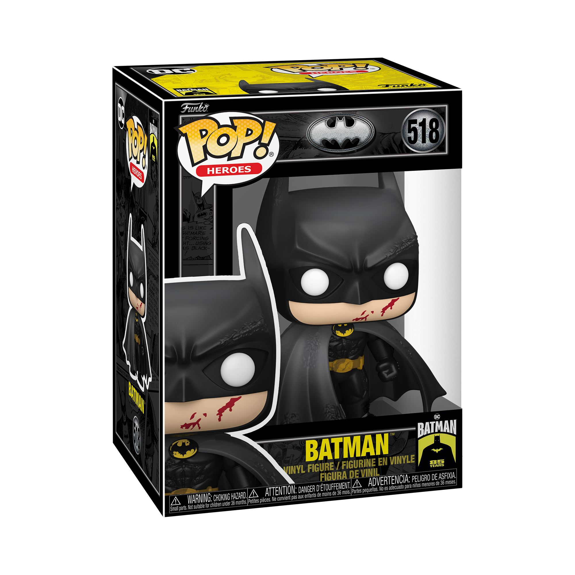 Batman 85th Anniversary Batman 1989 (Bloody) Pop! Vinyl Figure