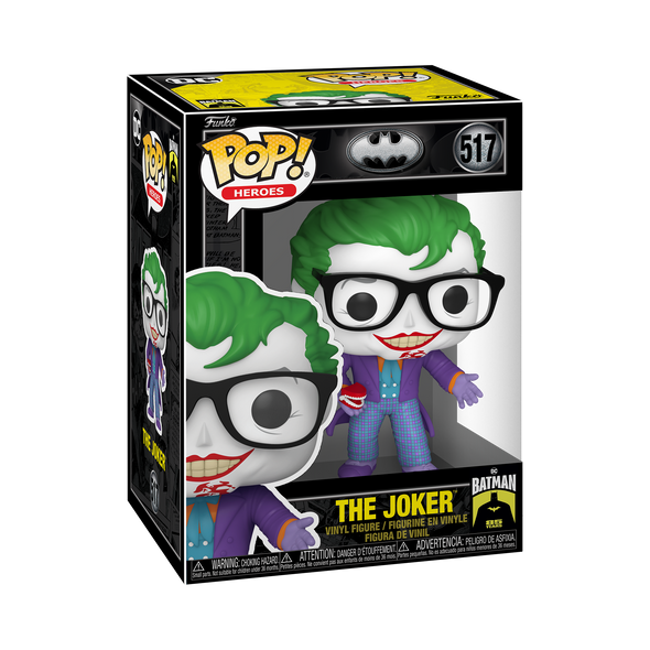 Batman 85th Anniversary - Joker 1989 (/w Teeth) Pop! Vinyl Figure