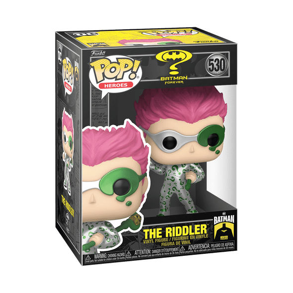 Batman 85th Anniversary - The Riddler (Metallic) 1995 Pop! Vinyl Figure