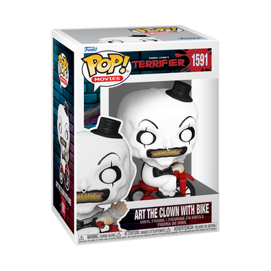 Terrifier - Art The Clown (with Bike) Pop! Vinyl Figure