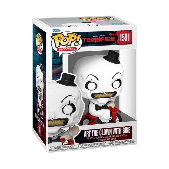 Terrifier - Art The Clown (with Bike) Pop! Vinyl Figure