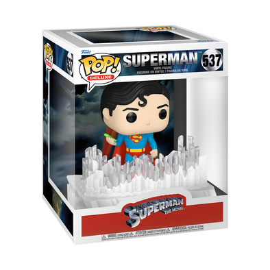Superman: The Movie (1978) - Superman (/w The Fortress of Solitude Crystals) Deluxe Pop! Vinyl Figure