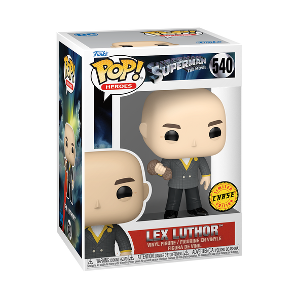 Superman: The Movie (1978) - Lex Luthor (Holding Wig) Chase Pop! Vinyl Figure