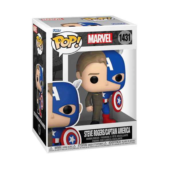 Marvel Universe - Steve Rogers/Captain America Pop! Vinyl Figure